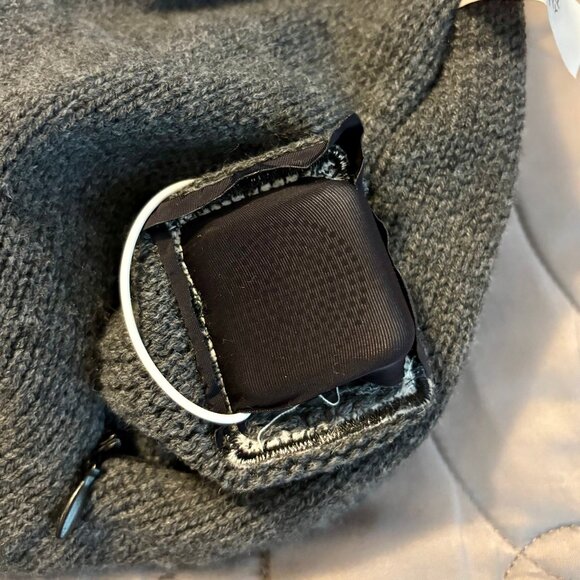 RotiBox Bluetooth Beanie Wireless Headphone Music Gray Knit Hat Unisex One Size - Picture 11 of 12